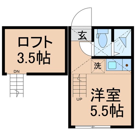 星川駅 徒歩6分 1階の物件間取画像